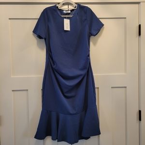 Woman's maternity navy blue dress size xl